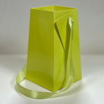 Load image into Gallery viewer, Moss Green FlowerBox Recyclable, Waterproof. Paper Vase - FlowerBox