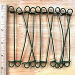 Load image into Gallery viewer, Green Floral Wire Twists - FlowerBox