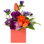 Load image into Gallery viewer, Tangerine Tango 4" FlowerBox Vase (Carton of 120) - FlowerBox