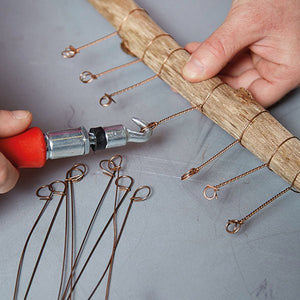 Copper Floral Wire Twists - FlowerBox