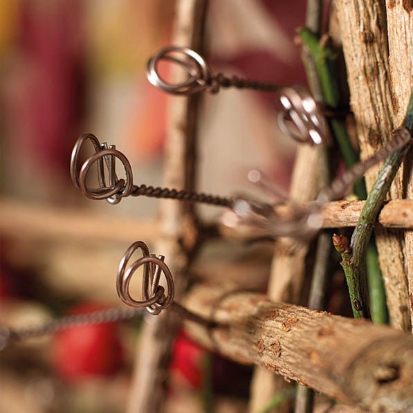 Copper Floral Wire Twists - FlowerBox