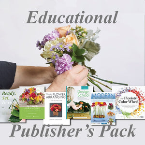 Educational Publisher's Pack - Six of Our Best-Selling Seasonal Floral Design Books - One Great Price! - WildFlower Media