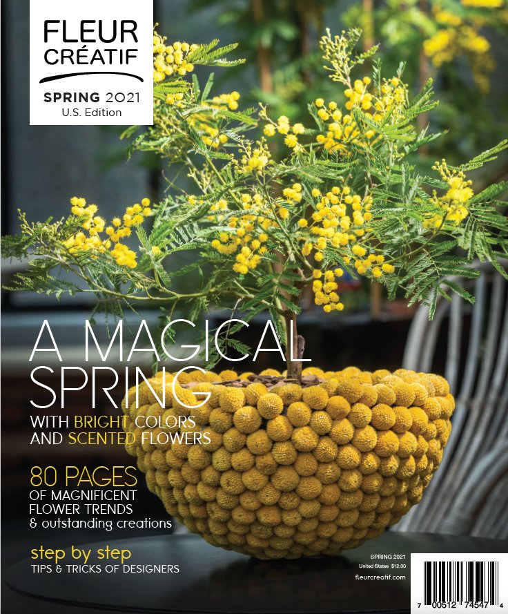 Fleur Creatif Magazine U.S. Edition Back Issues - WildFlower Media